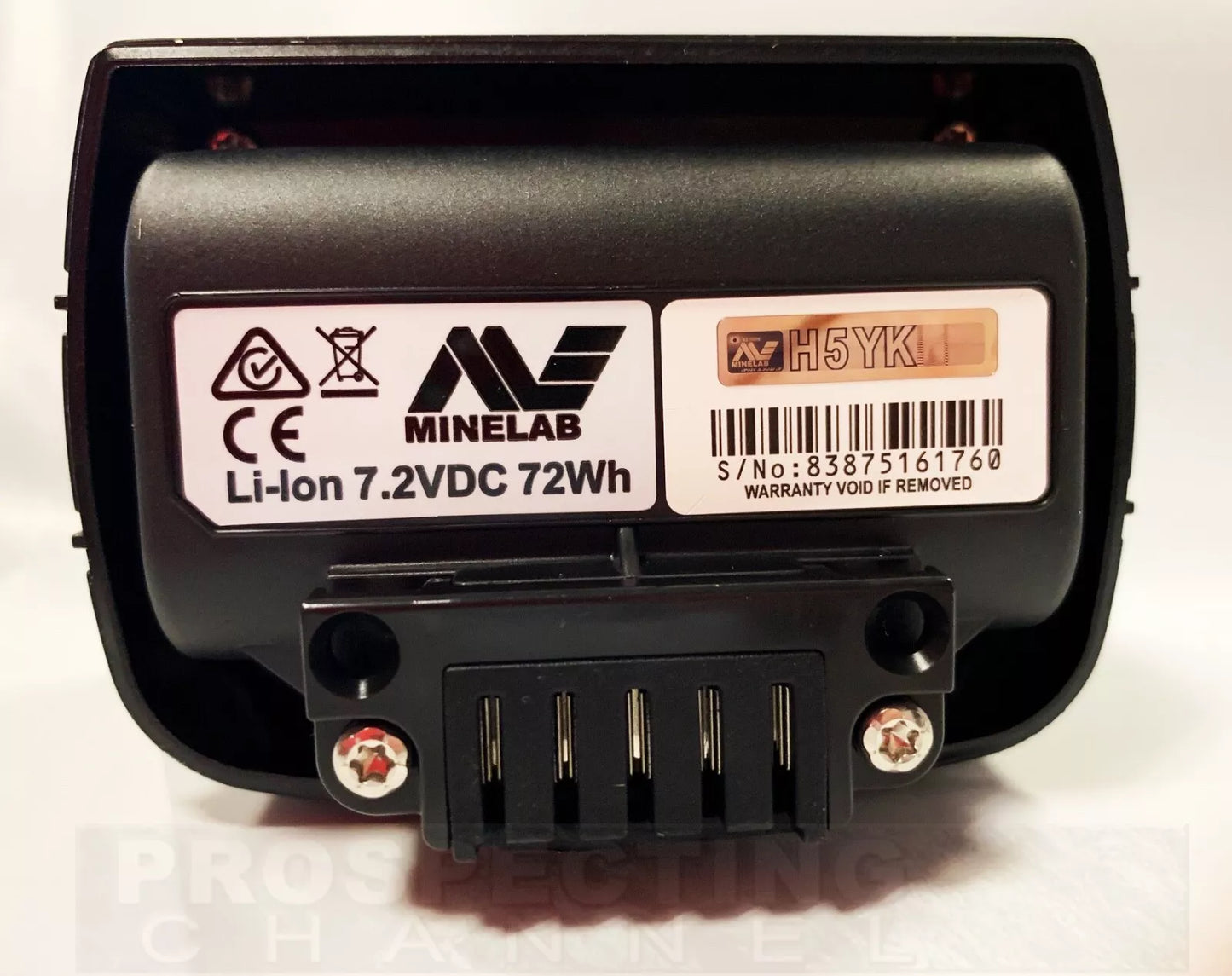 Lithium-Ion Battery Pack - Minelab GPZ 7000