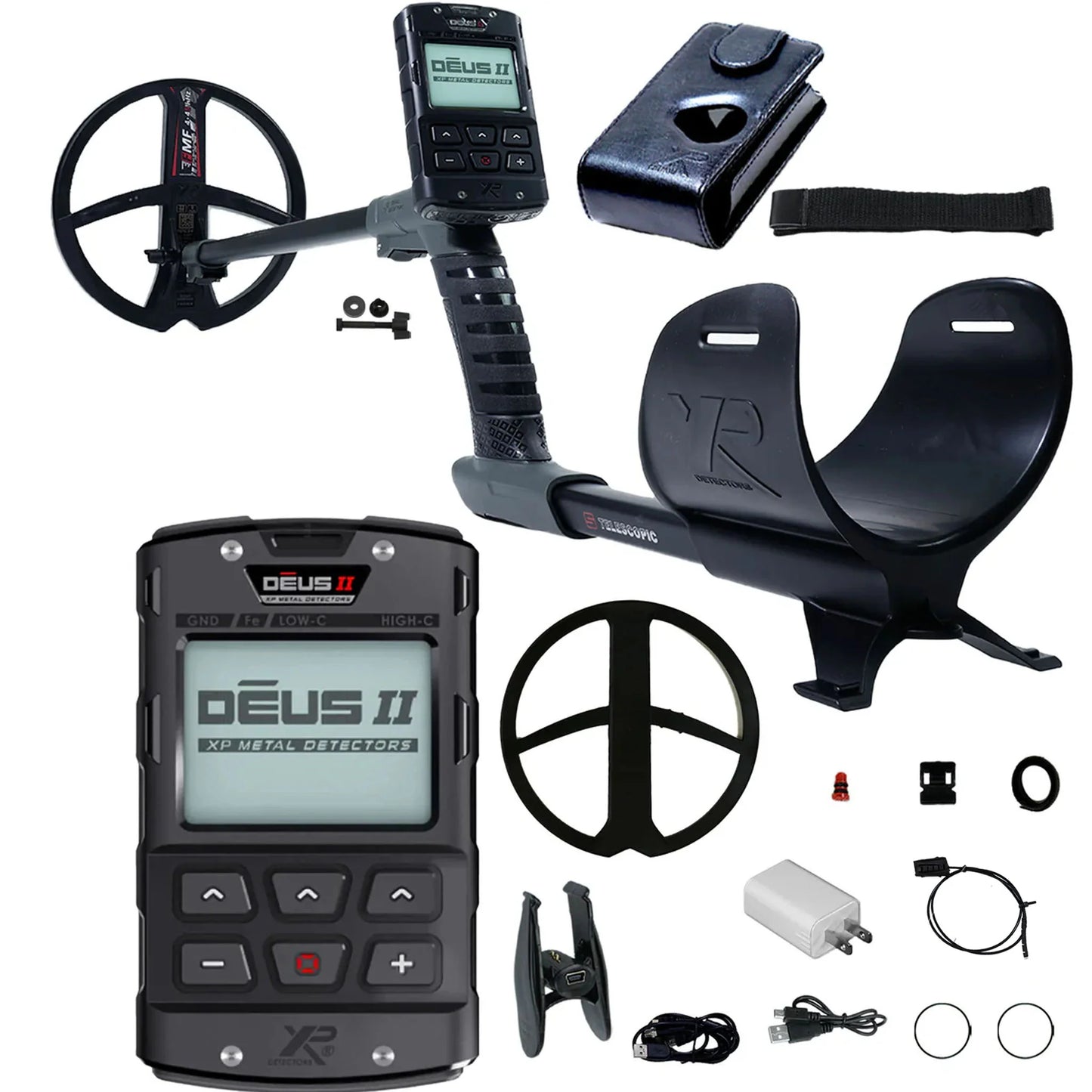 XP - DEUS II - w/ 9" FMF Search Coil