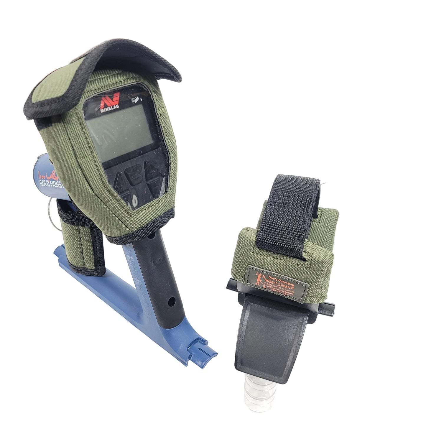 Doc's Detecting - Minelab Gold Monster 1000 Cover (Olive Drab Green)