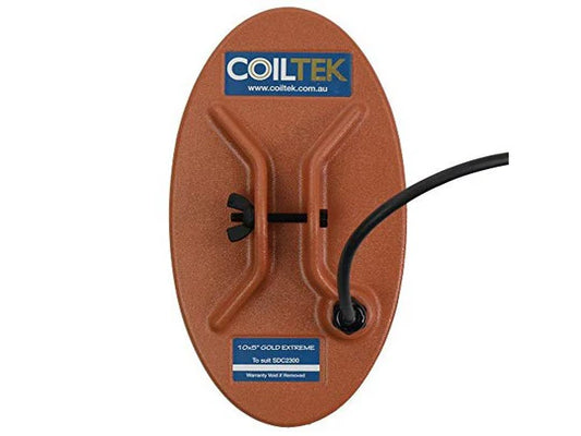 CoilTek 10 x 5″ Gold Extreme coil for Minelab SDC 2300
