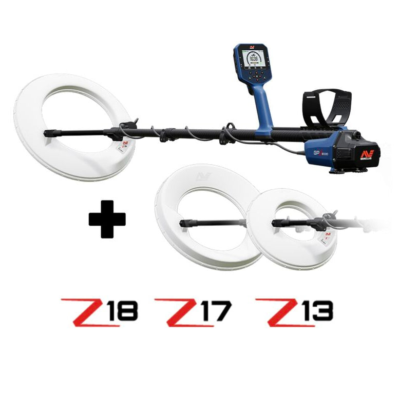 Minelab - GPZ-8000 - 3 Coil Package