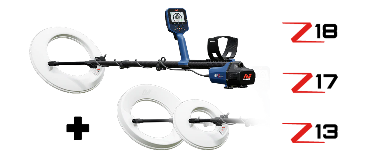 Minelab - GPZ-8000 - 3 Coil Package