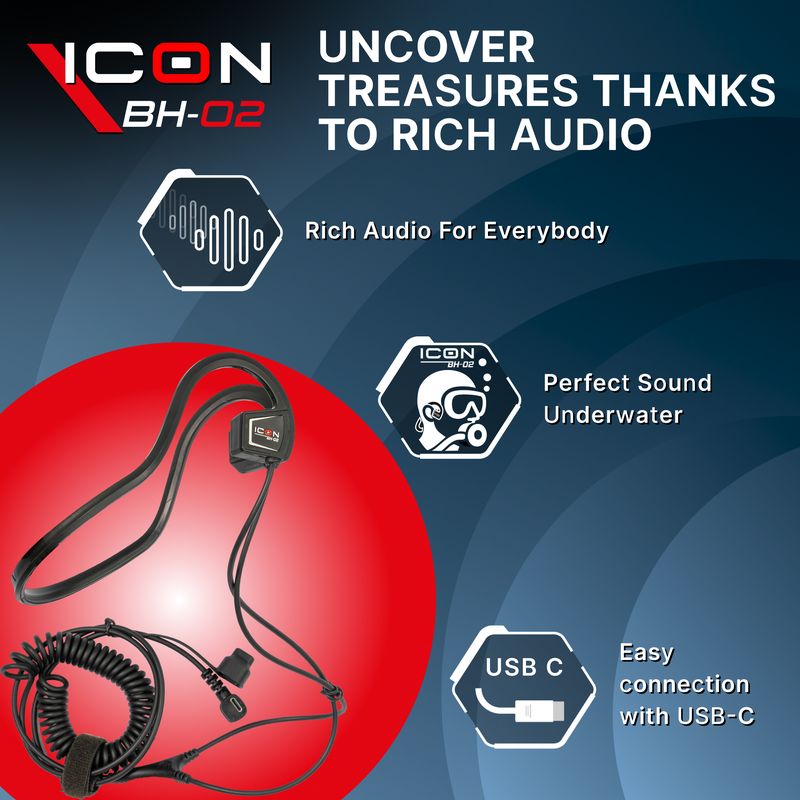 XP - BH-02 - Bone Conduction Headphones (Icon/IconX)
