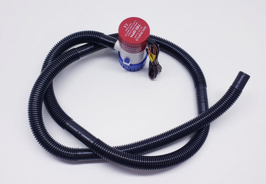 Bilge Pump 750 GPH + 5 ft of hose